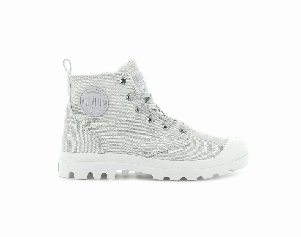 Botas Palladium Pampa Zip Desertwash Mujer - Blancas ||DUWS-15968||